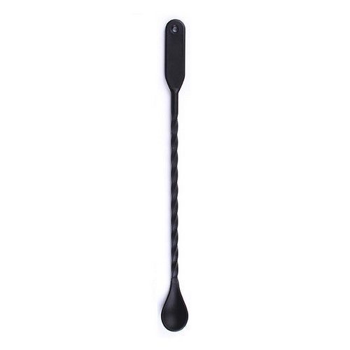 CUCHARA COCTELERA KOALA BASIC NEGRA 3EN1